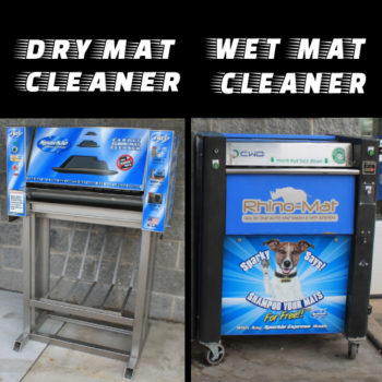 Dry and Wet Mat Cleaners black